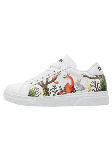 Unisex Enfants Vegan Blanc Baskets - Better Together Motif - 