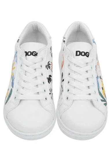 Kids Vegan Leather White Sneakers - Oh The Bliss Design - 