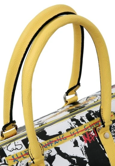 Unisex Vegan Leather Multicolor Duffle Bag - Achso Design - 
