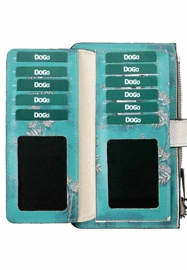 Women Green Wallet - Koala Hug Design - 