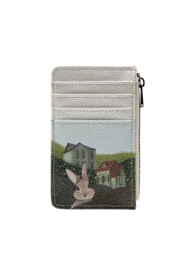 Women Multicolor Wallet - Going on an Adventure Design - 