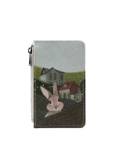 Women Multicolor Wallet - Going on an Adventure Design - 