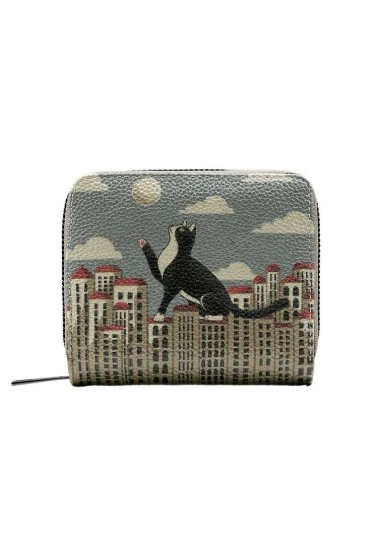 Women Multicolor Wallet - Over the Moon Design - 