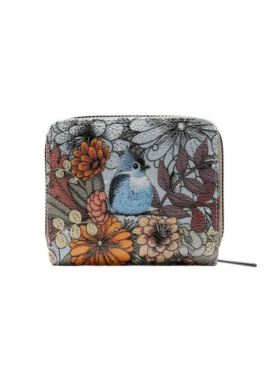 Women Multicolor Wallet - Magic in the Air Design - 