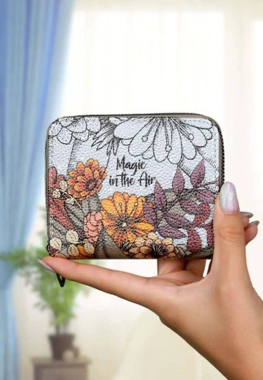 Women Multicolor Wallet - Magic in the Air Design - 