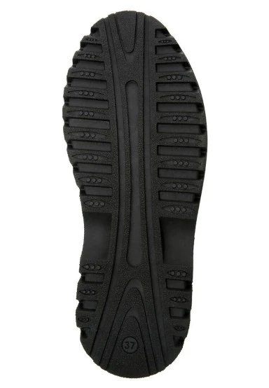 Women Vegan Black Long Boots - Paws on Taksim Design - 