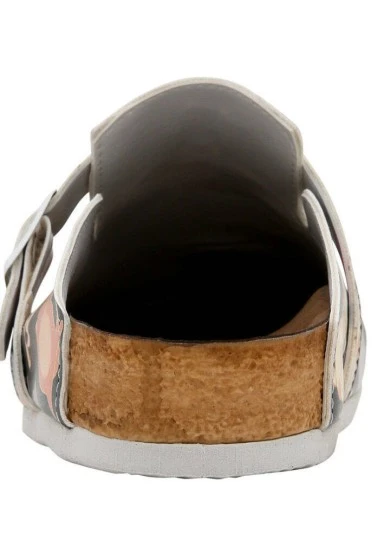 Women Vegan Leather Black Slippers - Sup Hooman? Design - 