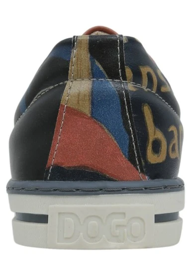 Women Vegan Leather Black Sneakers - Ambassadeurs Design - 