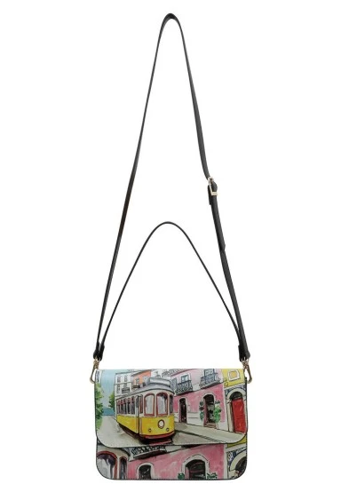 Women Vegan Leather Cream Purse - Lisboa Design - 