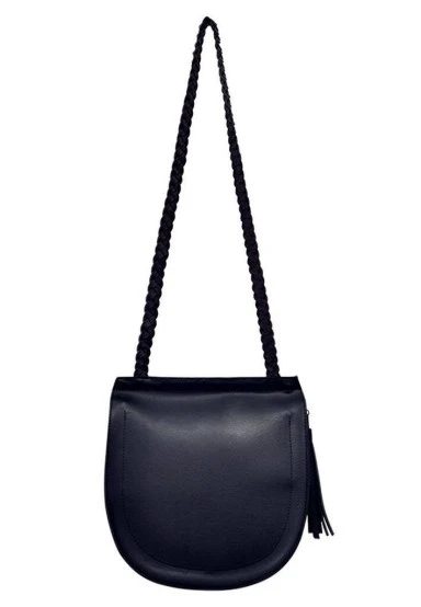 Women Vegan Leather Gray Shoulder Bag - Change is Good Design - 