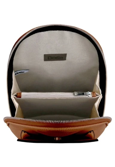 Women Vegan Leather Multicolor Backpack - Warner Bros Hungry Doo Scooby Doo Design - 