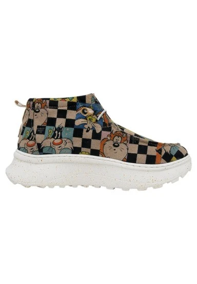Women Vegan Leather Multicolor Boots - Despicable Design - 