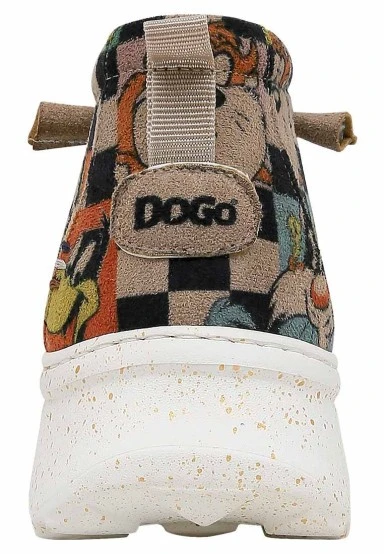Women Vegan Leather Multicolor Boots - Despicable Design - 