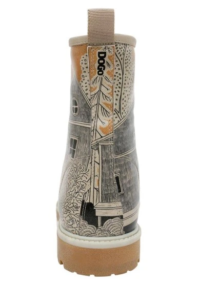 Women Vegan Leather Multicolor Long Boots - There You Are Design - 