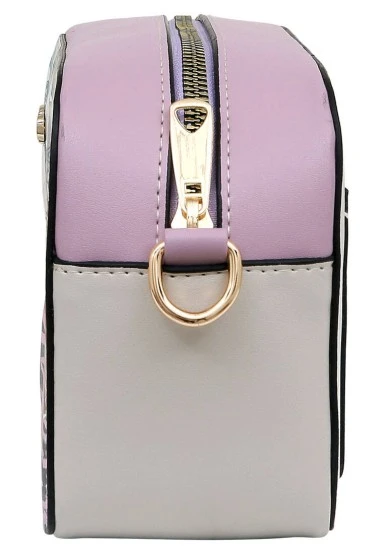 Women Vegan Leather Multicolor Purse - Minimal Crisis Design - 