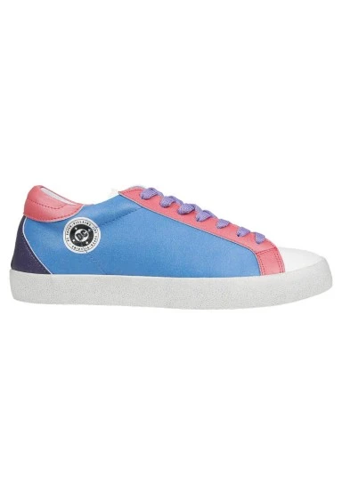 Women Vegan Leather Multicolor Sneakers - Warner Bros DC Villains Design - 