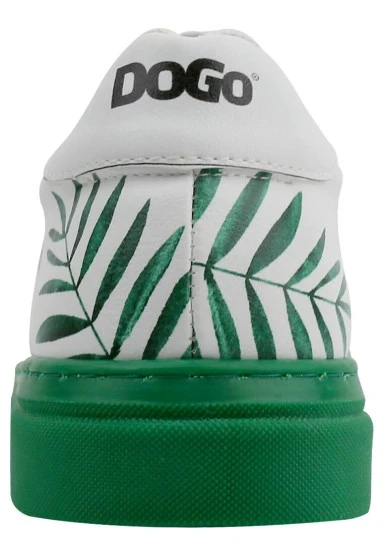 Women Vegan Leather White Sneakers - Soar the Sky Design - 