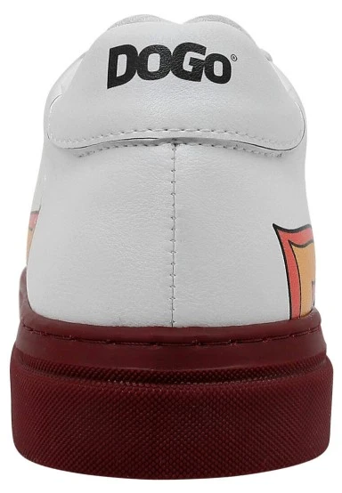 Women Vegan Leather White Sneakers - India Design - 
