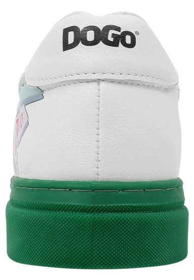 Women Vegan Leather White Sneakers - Ready to Travel Design - 