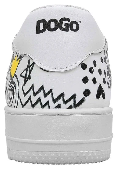 Women Vegan Leather White Sneakers - Icon Design - 