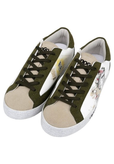 Dogo - Women Vegan Leather White Sneakers - Apollo Design (1)