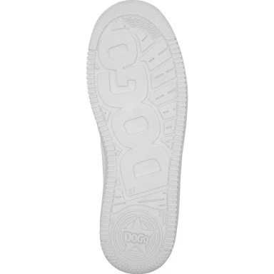 Women Vegan Leather White Sneakers - Warner Bros Tweety Love Design - 