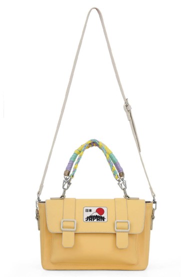 Dogo - Women Vegan Leather Yellow Purse - Japan Design (1)