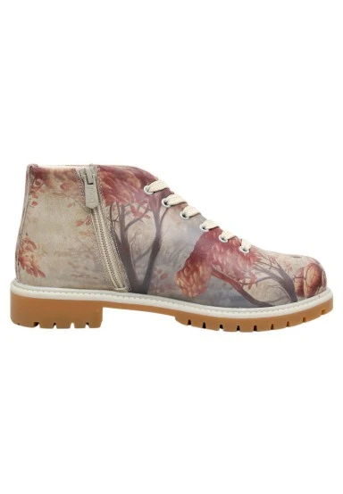 Women Vegan Leather Multicolor Ankle Boots - These are Ma Nuts Design - 