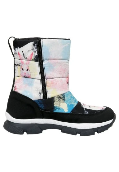Women Vegan Multicolor Boots - Lapin Muse Design - 