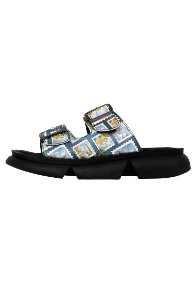 Dogo - Women Vegan Multicolor Slippers - Scottish Highlands Design (1)