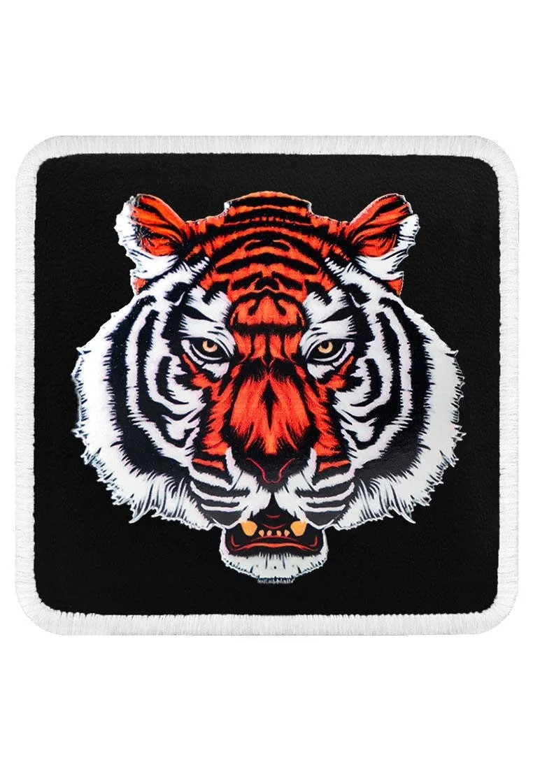 Unisex Çok Renkli Değiştirilebilir Şapka Sticker- Tiger 1 Tasarım