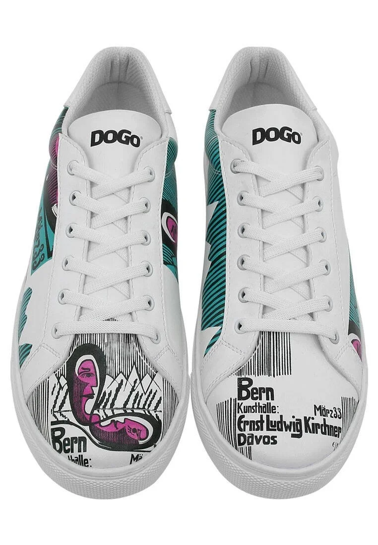 Erkek Vegan Deri Beyaz Sneakers - Kunsthalle Tasarım