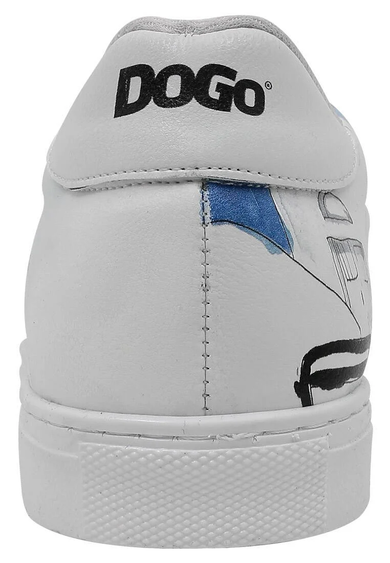 Erkek Vegan Deri Beyaz Sneakers - Meet me Halfway Tasarım
