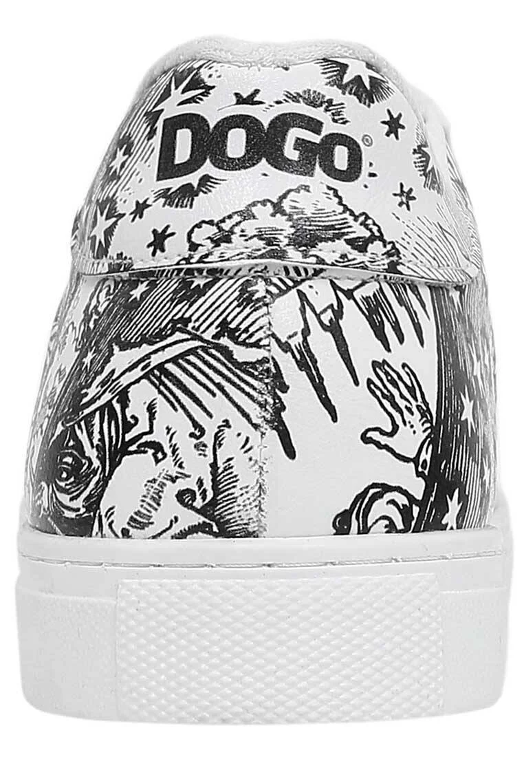 Erkek Vegan Deri Beyaz Sneakers - Flammarion Tasarım