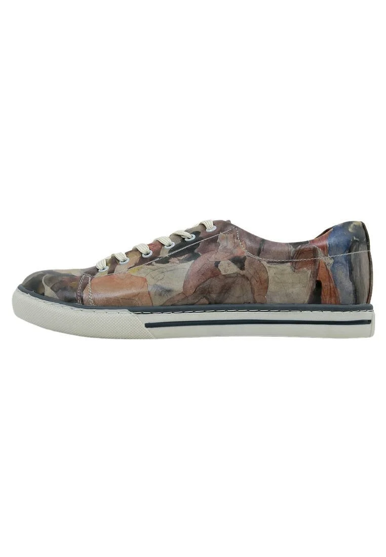 Erkek Vegan Deri Çok Renkli Sneakers - Be Still Tasarım