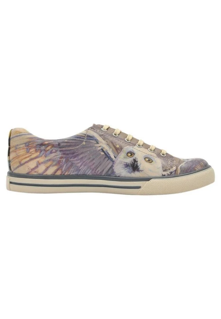 Erkek Vegan Deri Çok Renkli Sneakers - Warner Bros Harry and Hedwig Harry Potter Tasarım