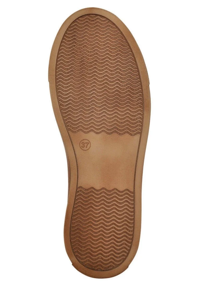 Femme Cuir Vegan Bleu Baskets - Staying at Home Motif