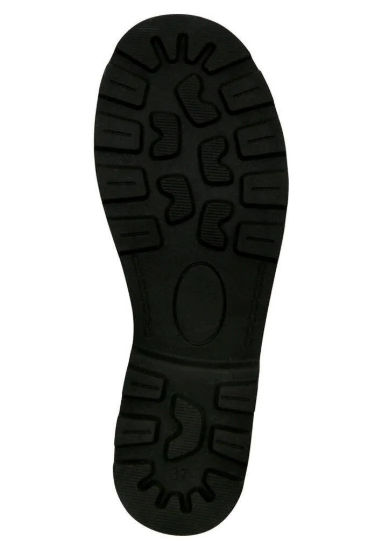 Femme Cuir Vegan Multicolore Bottes longues à glissière - Skaters Motif