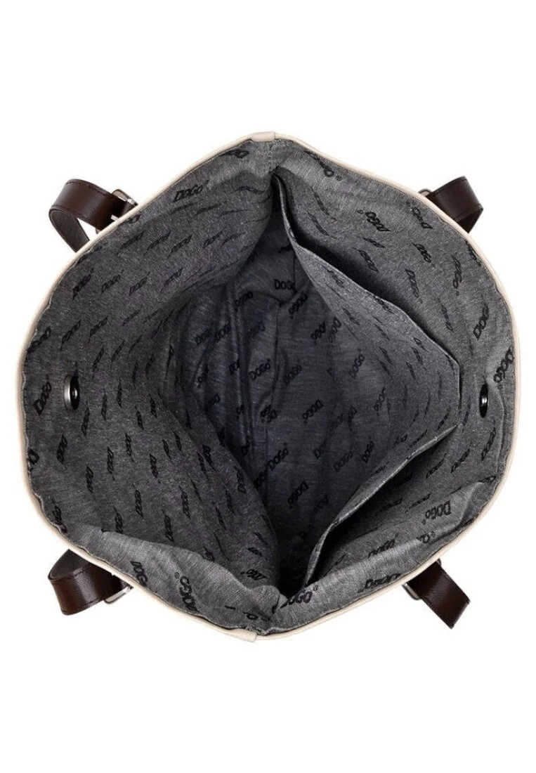 Femme Cuir Vegan Crème Sac d'épaule - Warner Bros Daily Prophet Harry Potter Motif