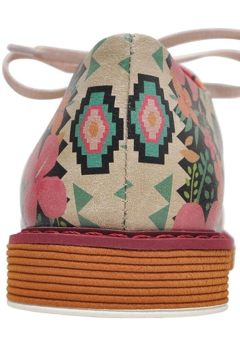 Femme Cuir Vegan Multicolore Baskets - I am Still Growing Motif