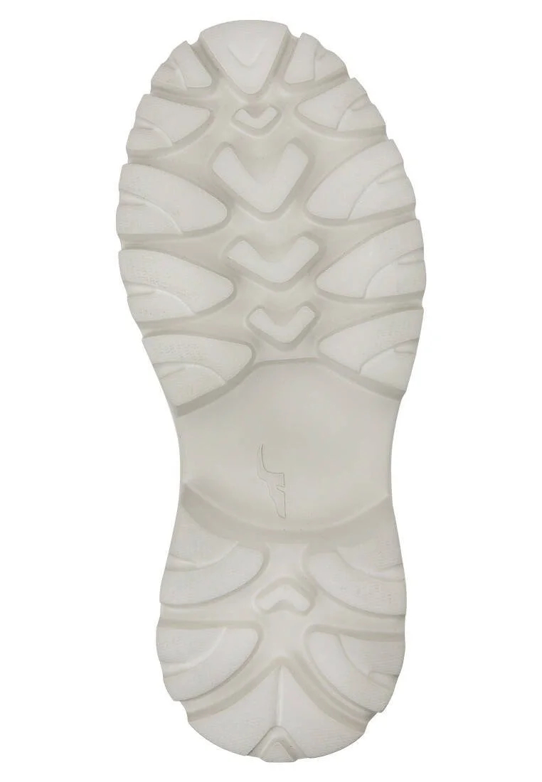 Femme Cuir Vegan Multicolore Bottes - Petals Motif