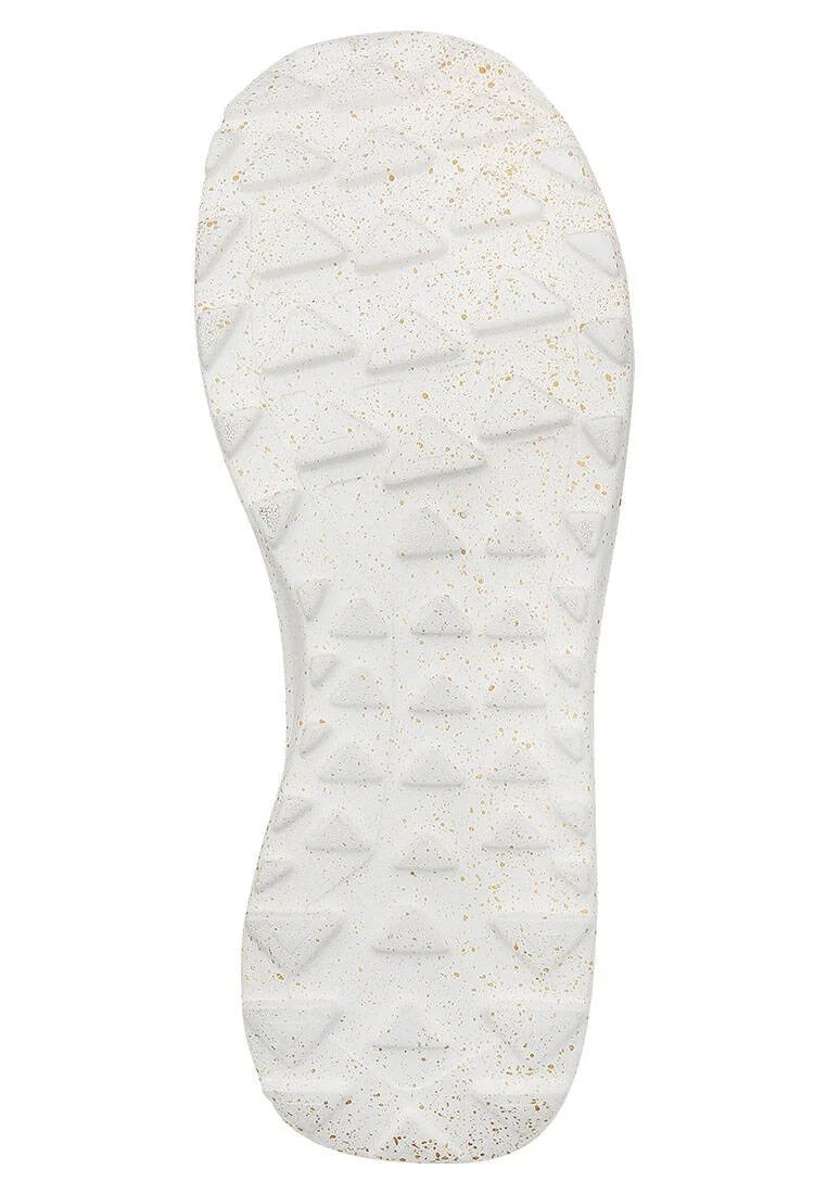 Femme Cuir Vegan Multicolore Bottes - Ballerinas Motif