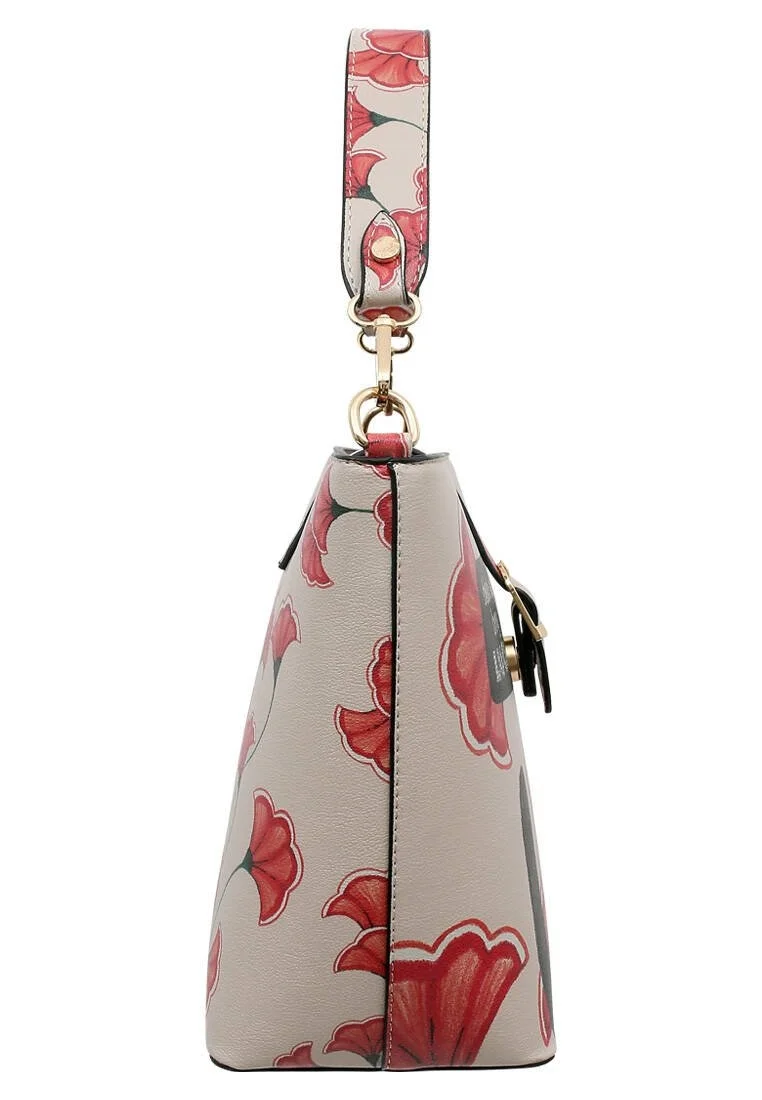 Femme Cuir Vegan Multicolore Sac à Main - Black Cats Bring Luck Motif