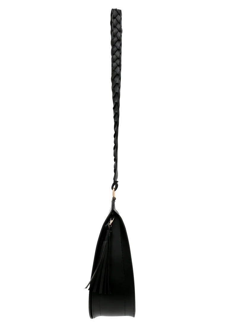 Femme Cuir Vegan Multicolore Sac d'épaule - Geometric Shapes Motif