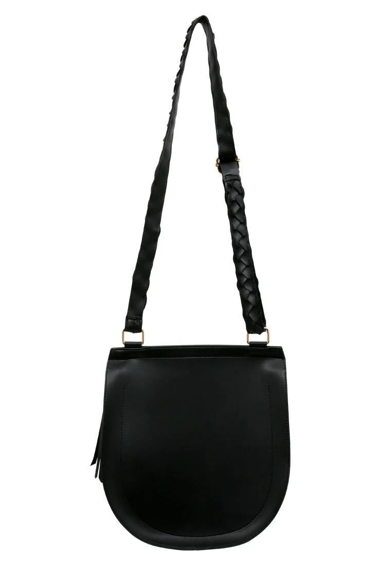 Femme Cuir Vegan Multicolore Sac d'épaule - Geometric Shapes Motif