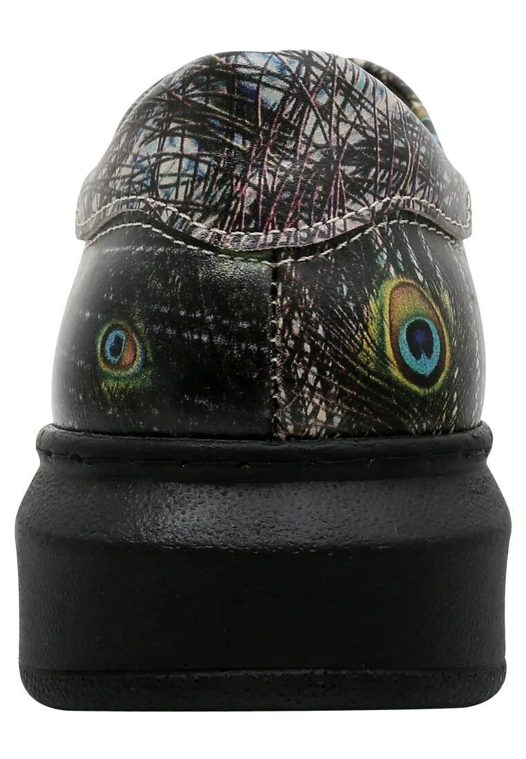 Femme Cuir Vegan Noir Baskets - All Beauty is in You Motif