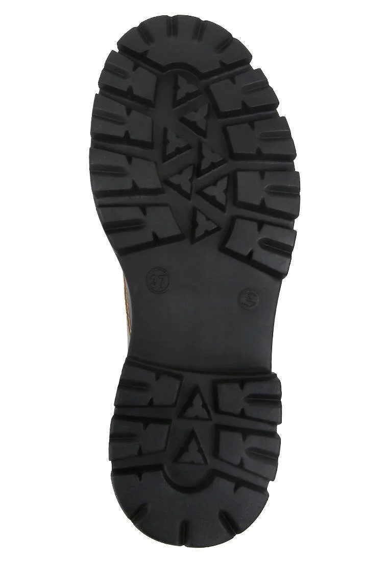 Femme Cuir Vegan Noir Baskets - Black Leo Motif