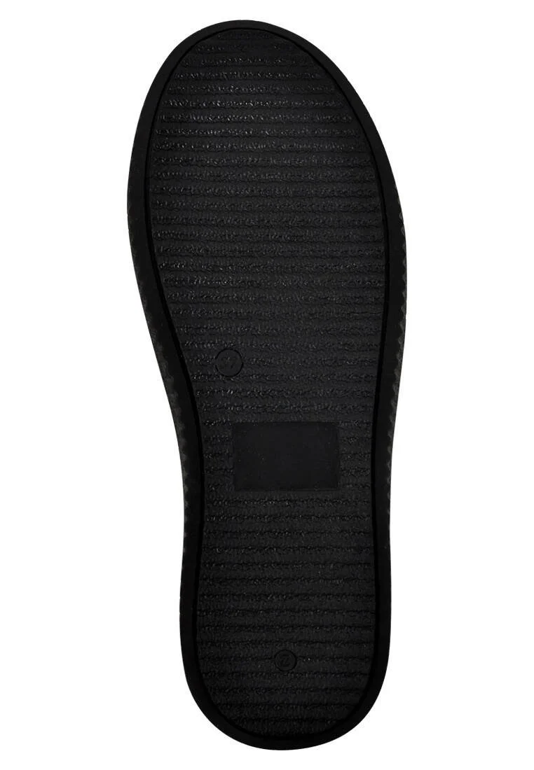 Femme Cuir Vegan Noir Bottes Longues - Show me Some Loving Motif
