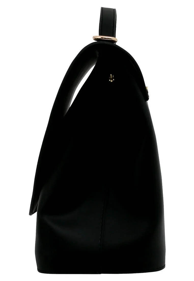 Femme Cuir Vegan Noir Sac à Main - Vasily Kandinsky Cannons Muse Motif