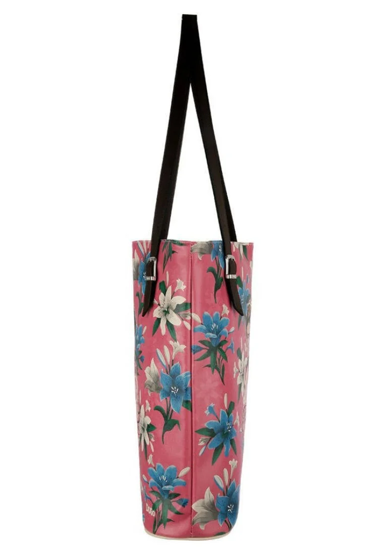 Femme Cuir Vegan Rose Sac d'épaule - Like You Are Magic Frida Kahlo Motif